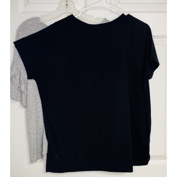 Lot of 2 ANA All In Motion S/S Shirt Black Grey Sz M Casual Athleisure - Picture 3 of 12
